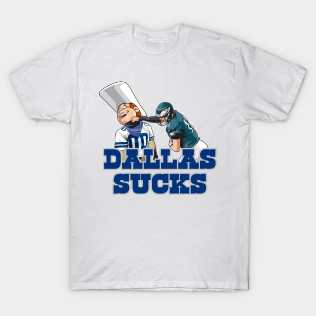 The Dallas Sucks T-Shirt by Tailgate Team Tees